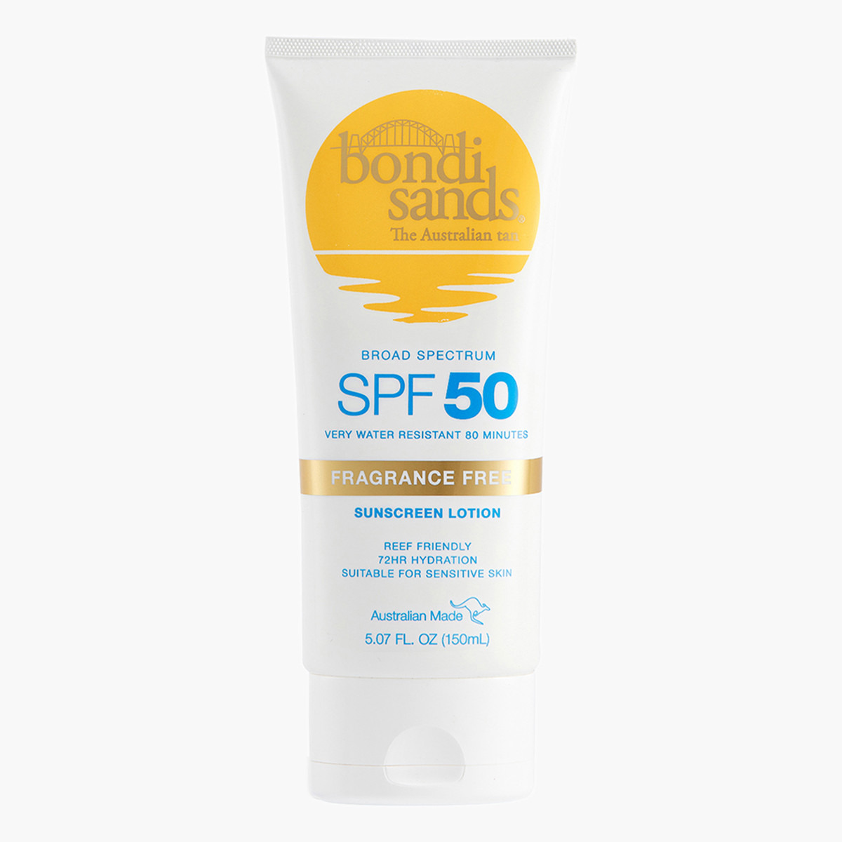 Bondi Sands SPF50+ Fragrance Free Sunscreen Lotion - 150 ml-beautyandpersonalcare-kbeauty-skin-moisturisers-facemoisturisers-image-1
