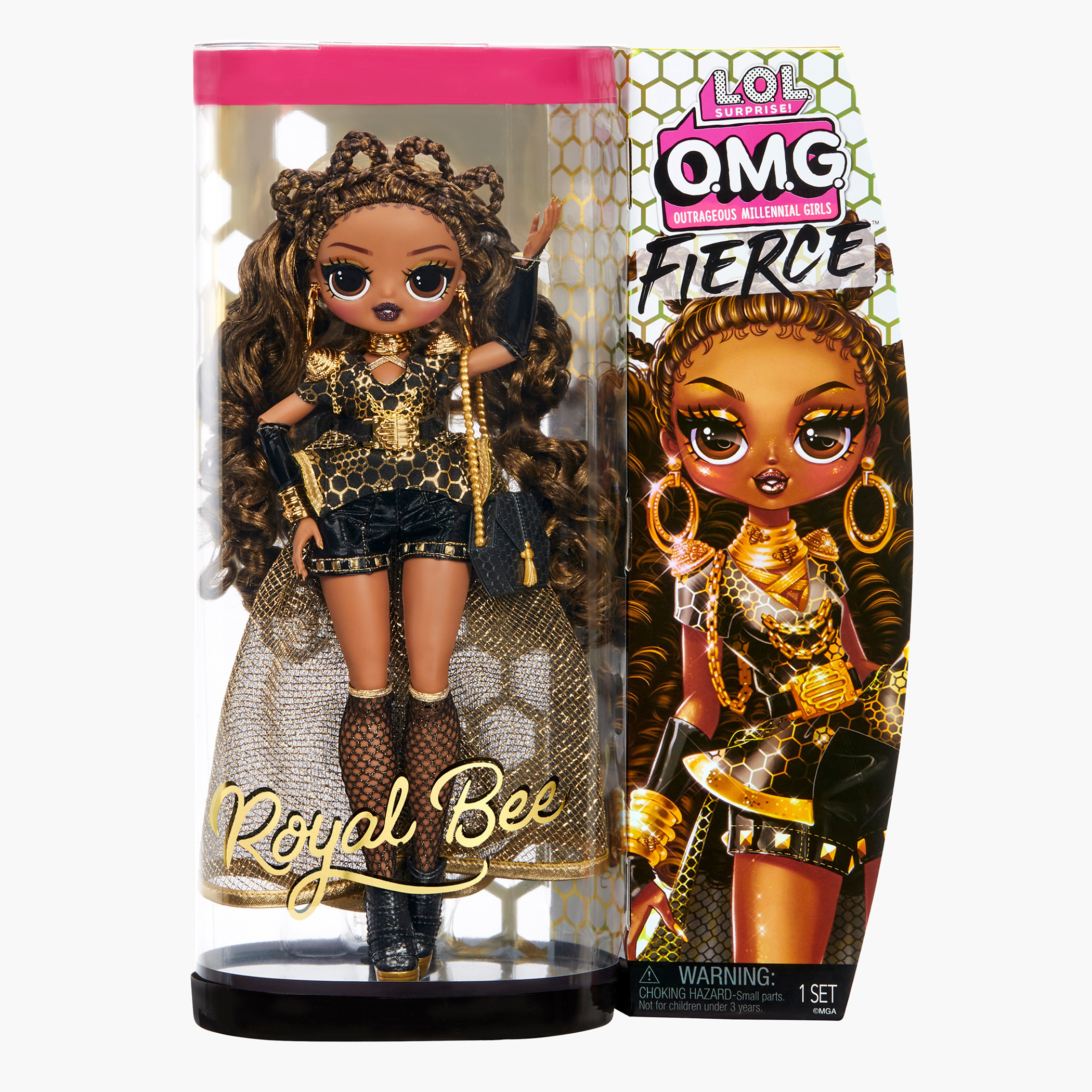 L.O.L. Surprise Royal Bee Omg Fierce Fashion Doll