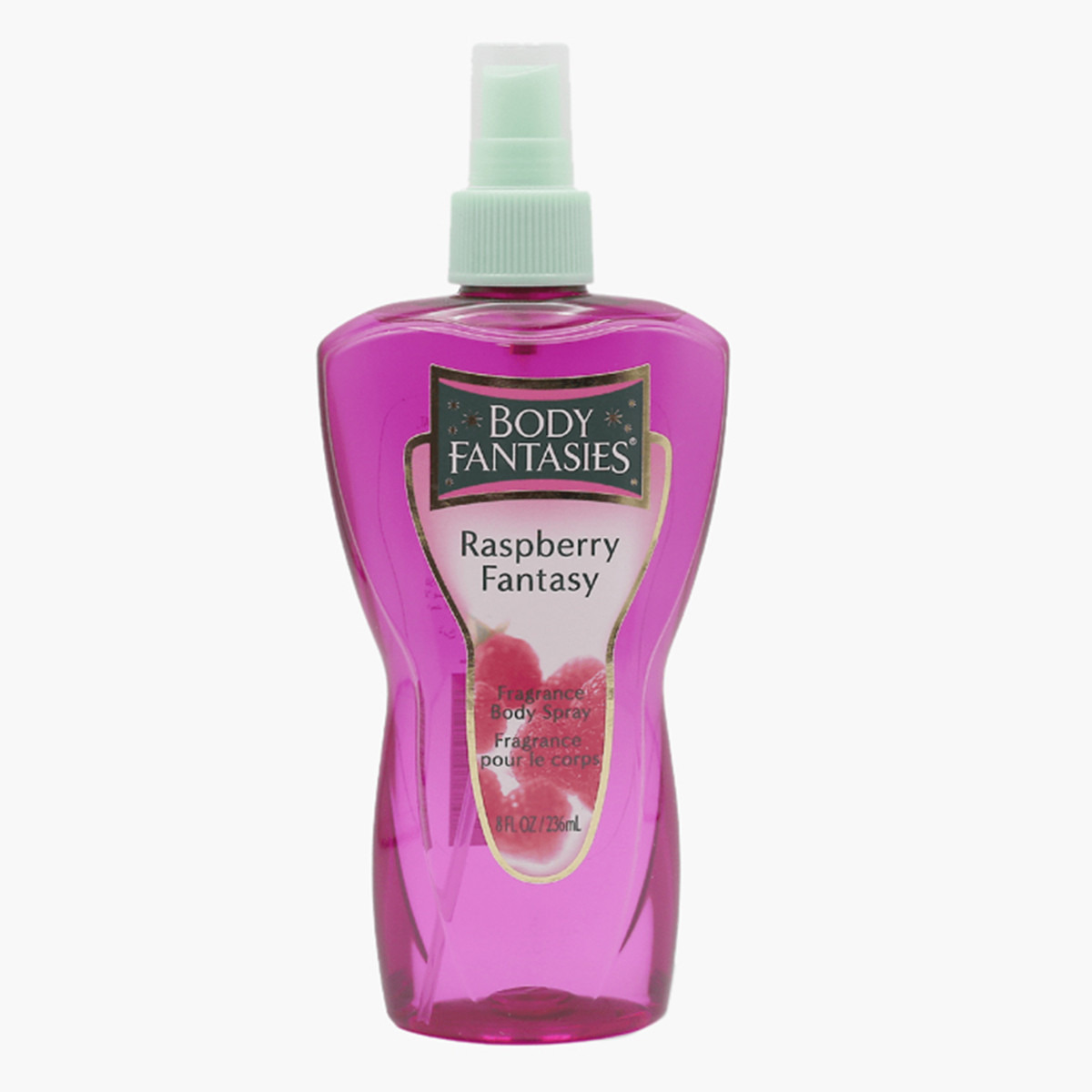 بخاخ معطر للجسم راسبيري من بودي فانتاسي - 236 مل-beautyandpersonalcare-skin-cleansers-tonerandmists-image-1