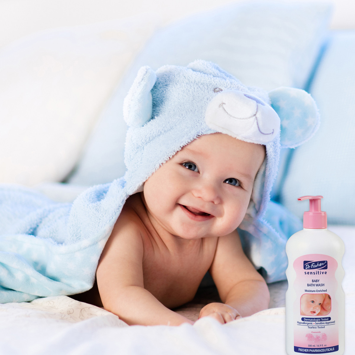 Buy Dr.Fischer Sensitive Baby Bath Wash 500 ml Online Babyshop UAE