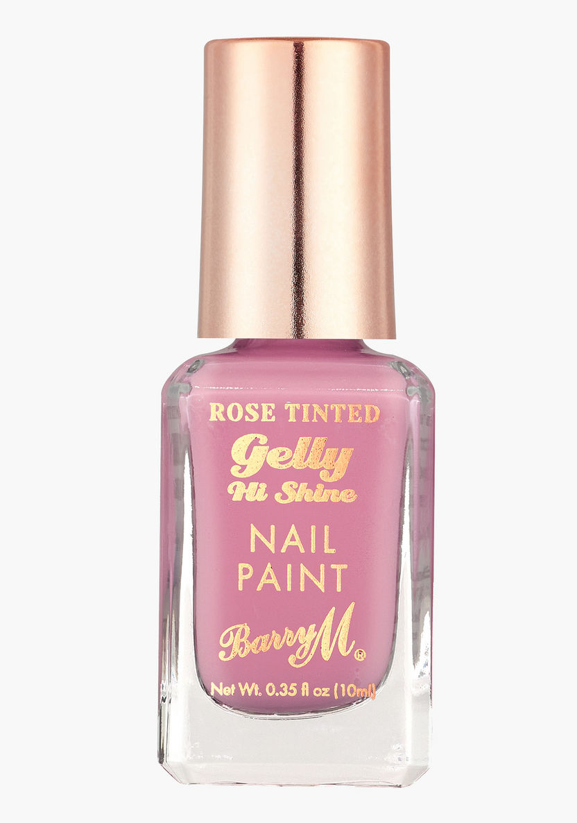 Buy Barry M Gelly Hi Shine Rose Tinted Nail Polish - 10 ml Online |  Centrepoint Oman