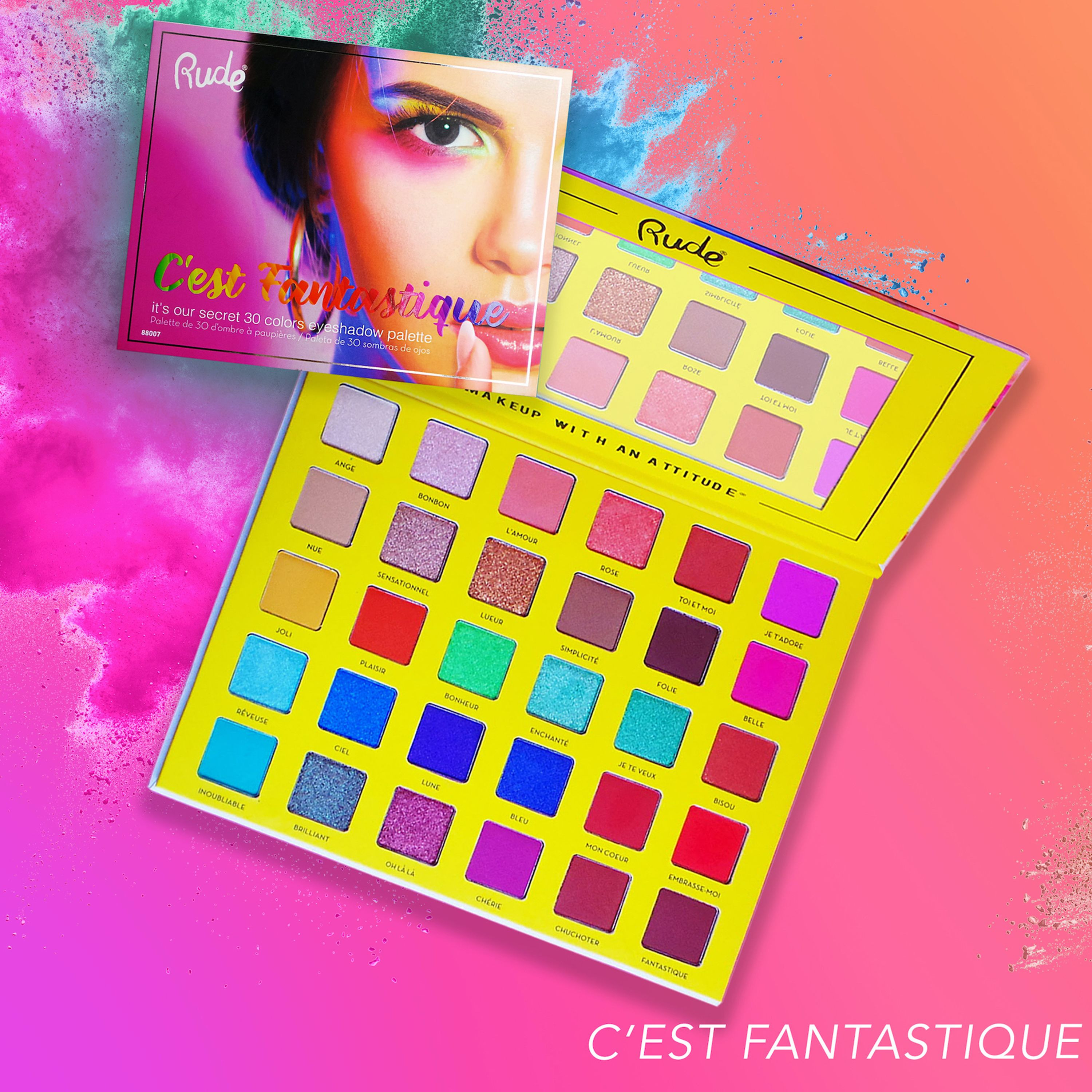Rude C'est Fantastique Eyeshadow Palette-beautyandpersonalcare-makeup-eyes-eyeshadows-image-7