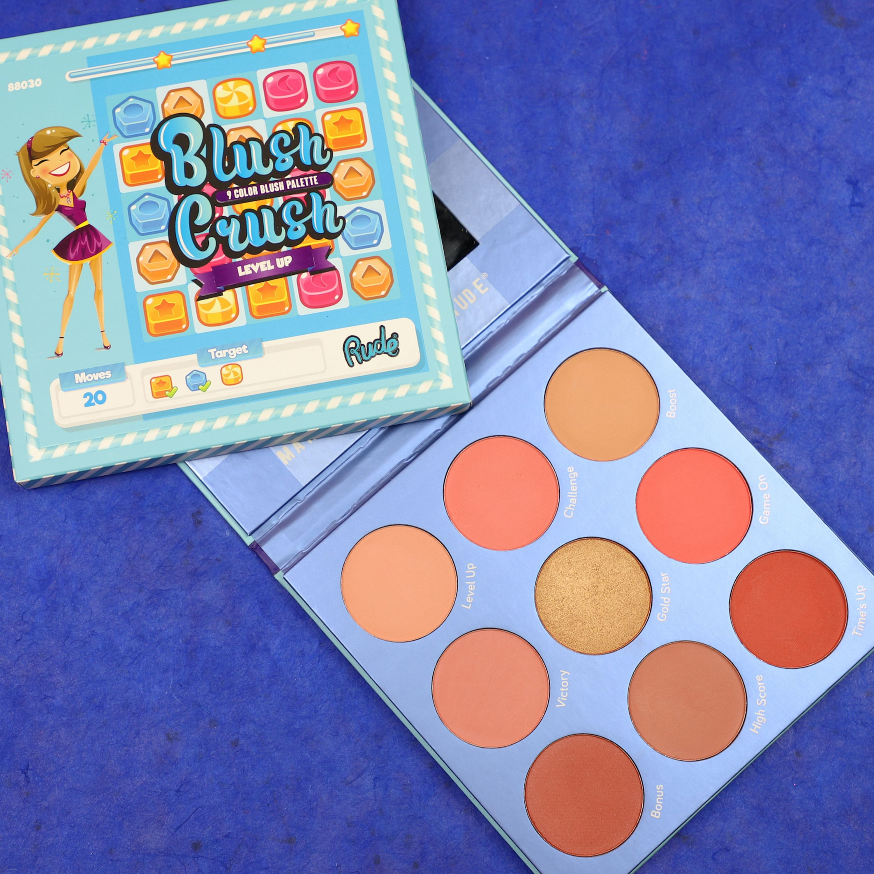Rude Blush Crush  Level Up Palette - 19 gms-beautyandpersonalcare-makeup-face-blushes-image-5