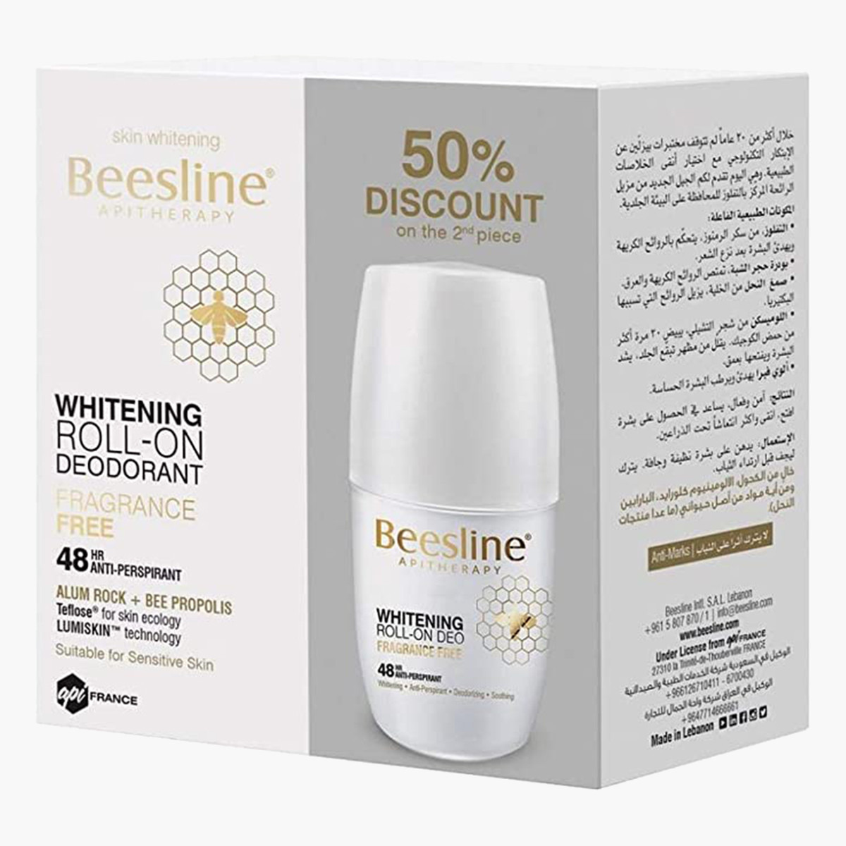 Beesline Whitening Roll-On Deodorant-beautyandpersonalcare-fragrance-women-image-2