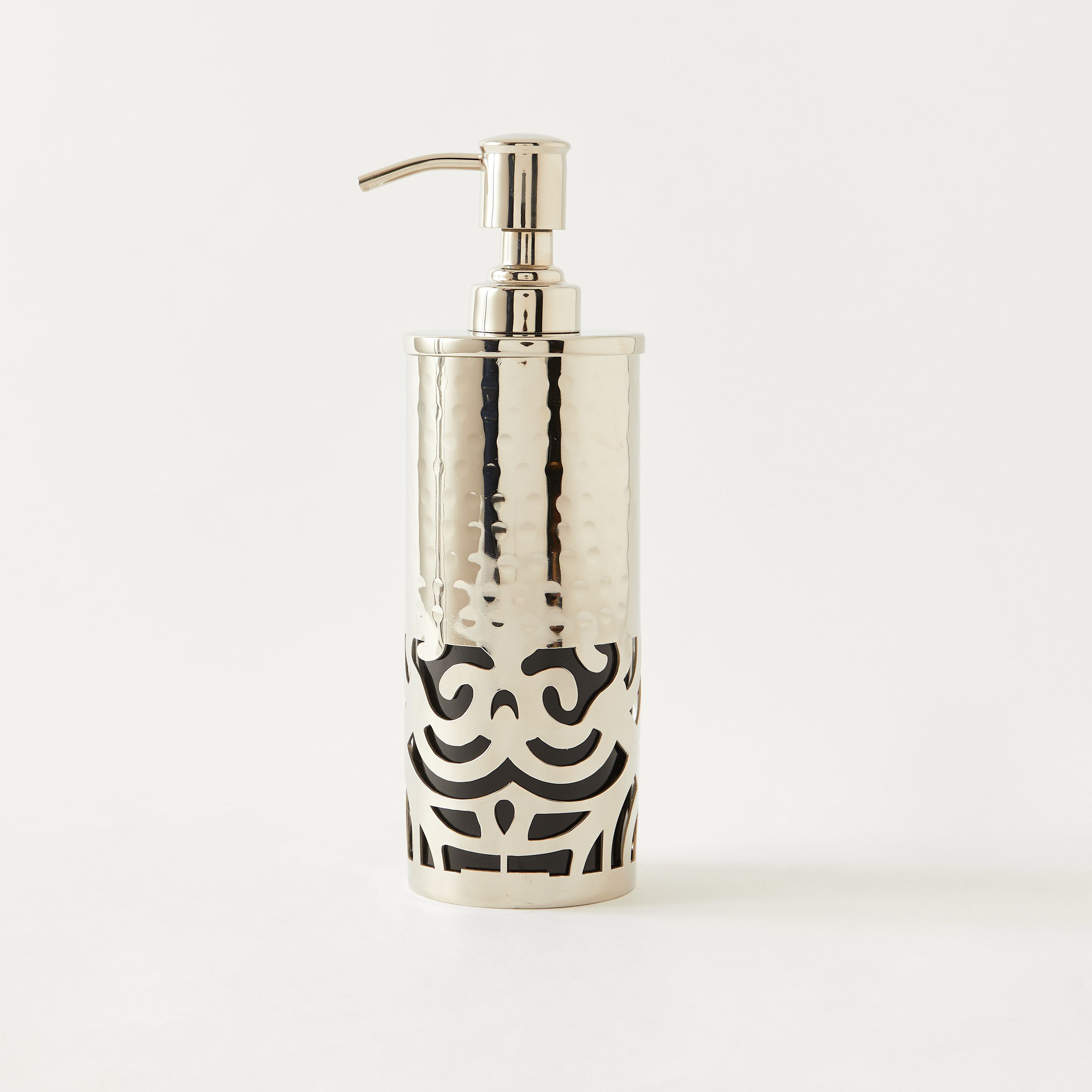 موزع صابون سائل بتفاصيل مفرغة-household-bathandlaundry-bathaccessories-soapdishesanddispensers-image-1