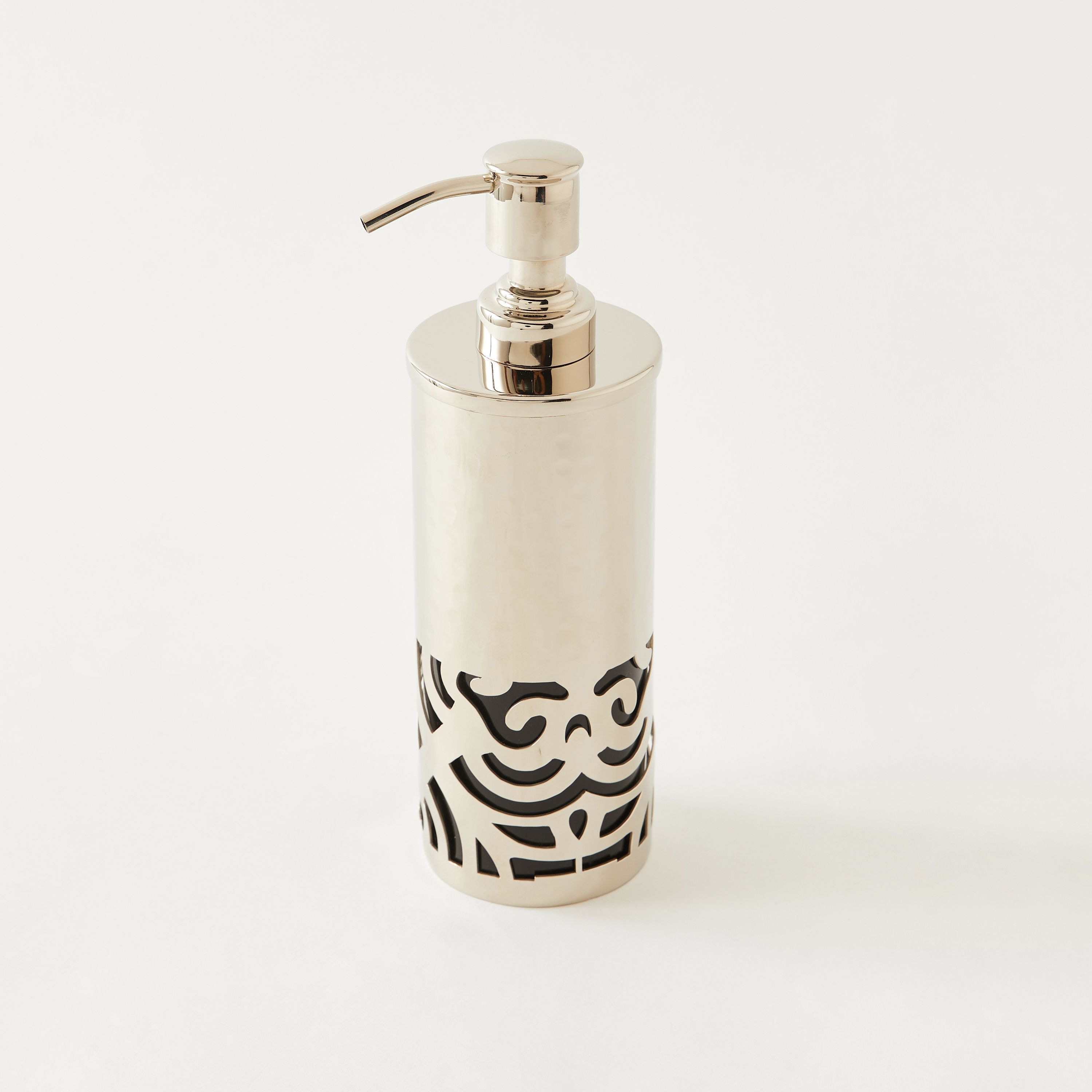 موزع صابون سائل بتفاصيل مفرغة-household-bathandlaundry-bathaccessories-soapdishesanddispensers-image-2