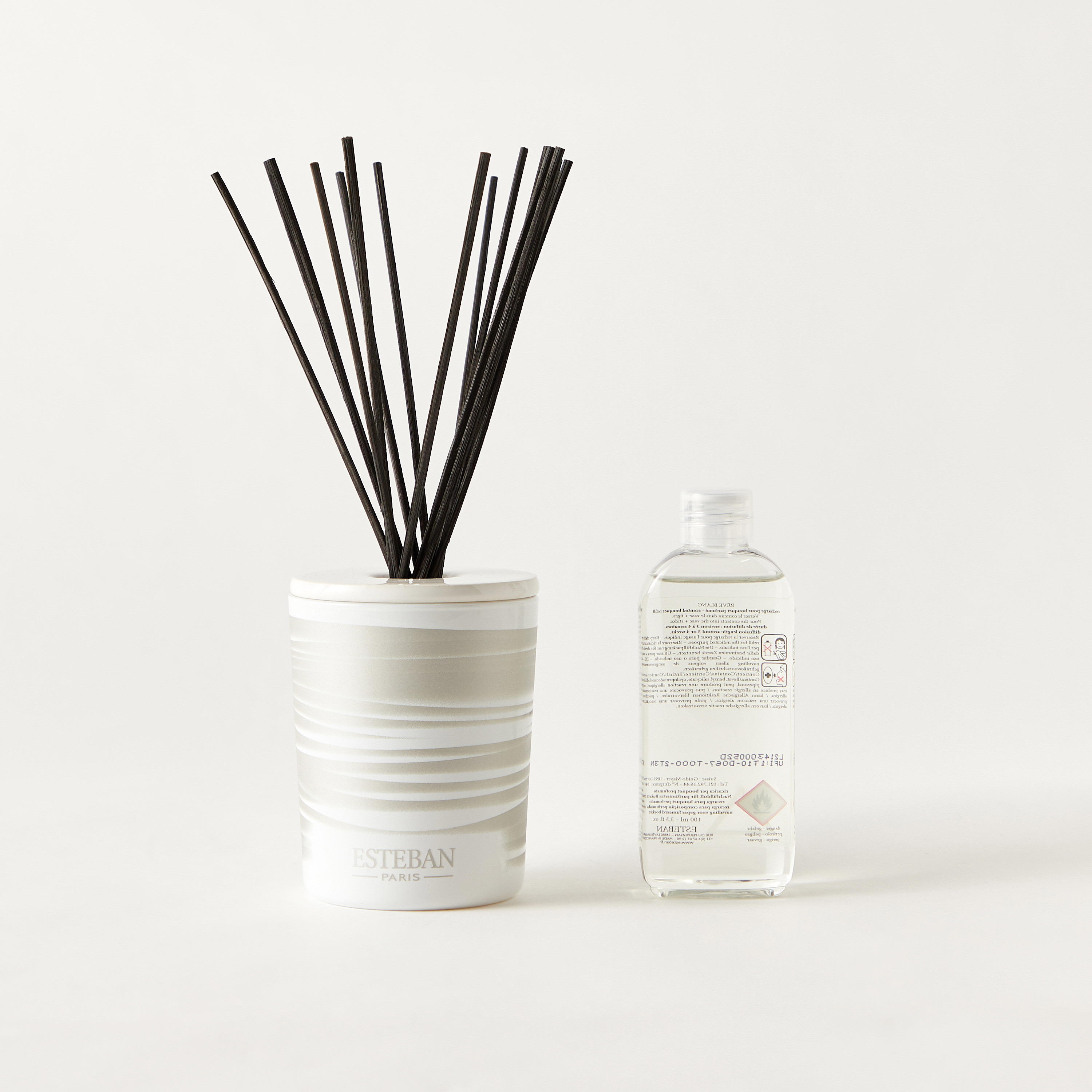 طقم موزع عطور عيدان خشبية 15 قطعة ريف بلانك من ايستيبان - 100 مل-household-homefragrance-reeddiffusers-image-2