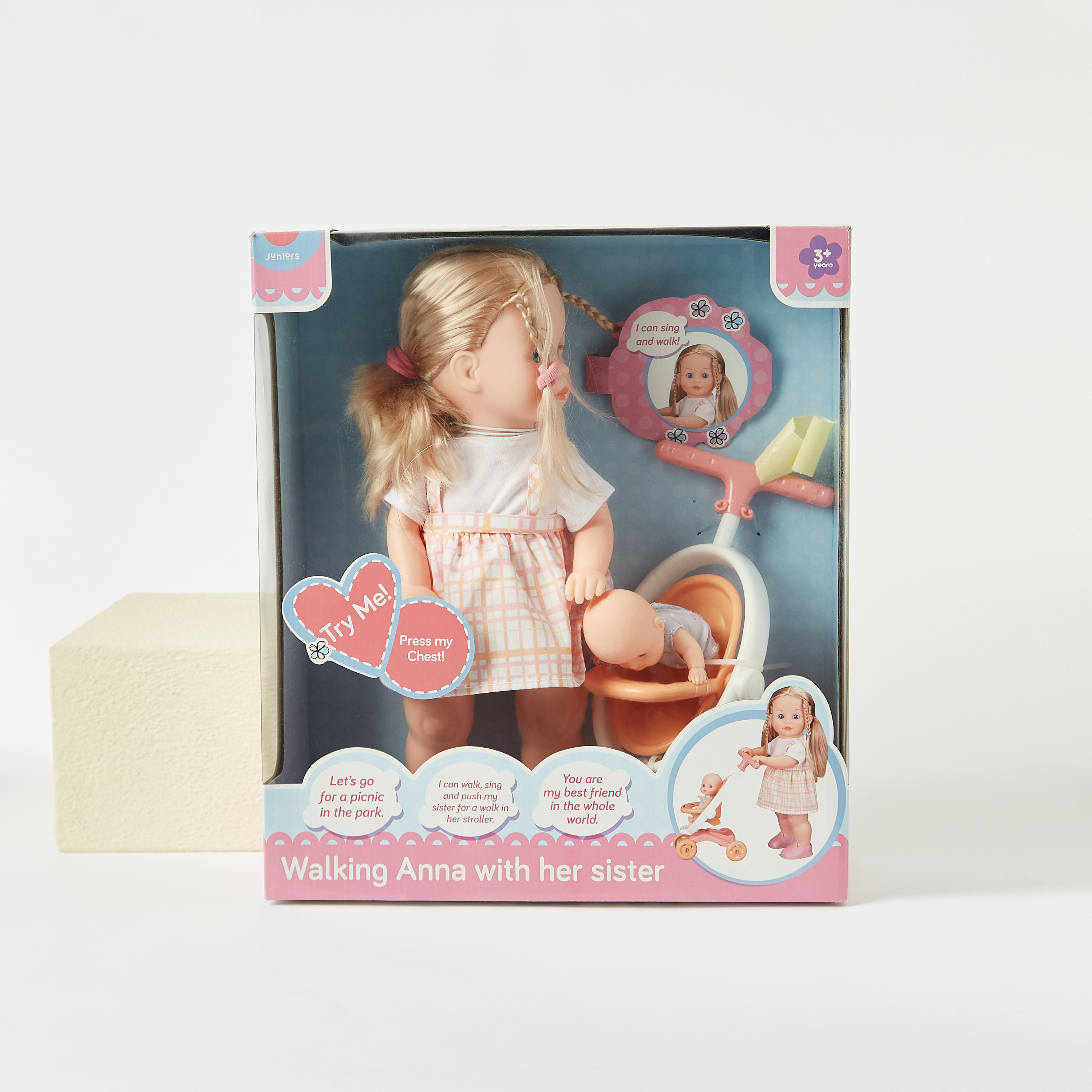 Juniors Walking Anna and Sister Doll Set-toys-dollsandplaysets-dollplaysets-image-5