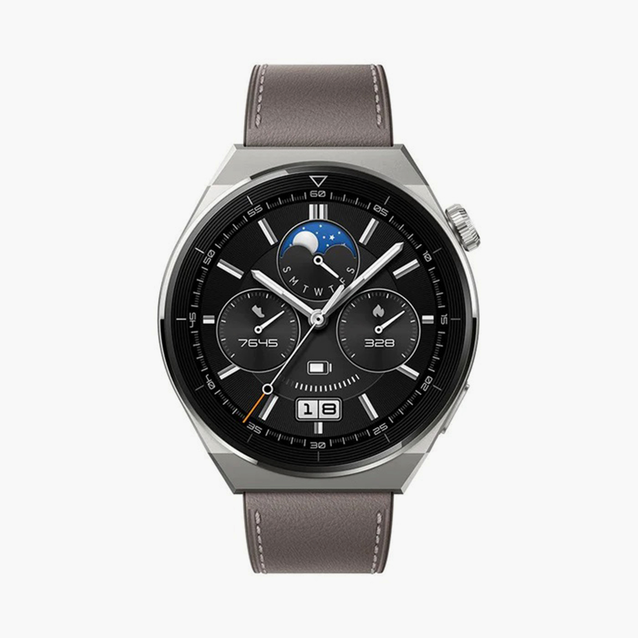 Buy Women s HUAWEI Watch Gt 3 Pro Leather Strap Odin B19V Grey Online Centrepoint UAE