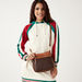 Celeste Panelled Crossbody Bag with Adjustable Strap and Zip Closure-Women%27s Handbags-thumbnail-0