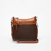 Celeste Panelled Crossbody Bag with Adjustable Strap and Zip Closure-Women%27s Handbags-thumbnail-1