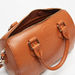 Elle Monogram Embossed Bowler Bag with Double Handles-Women%27s Handbags-thumbnail-4