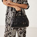 Elle Monogram 3D Embossed Tote Bag with Dual Handle and Detachable Strap-Women%27s Handbags-thumbnail-0