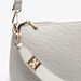 ELLE Textured Crossbody Bag with Detachable Straps and Zip Closure-Women%27s Handbags-thumbnailMobile-4
