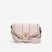 Elle Textured Crossbody Bag with Twist and Lock Closure-Women%27s Handbags-thumbnailMobile-0