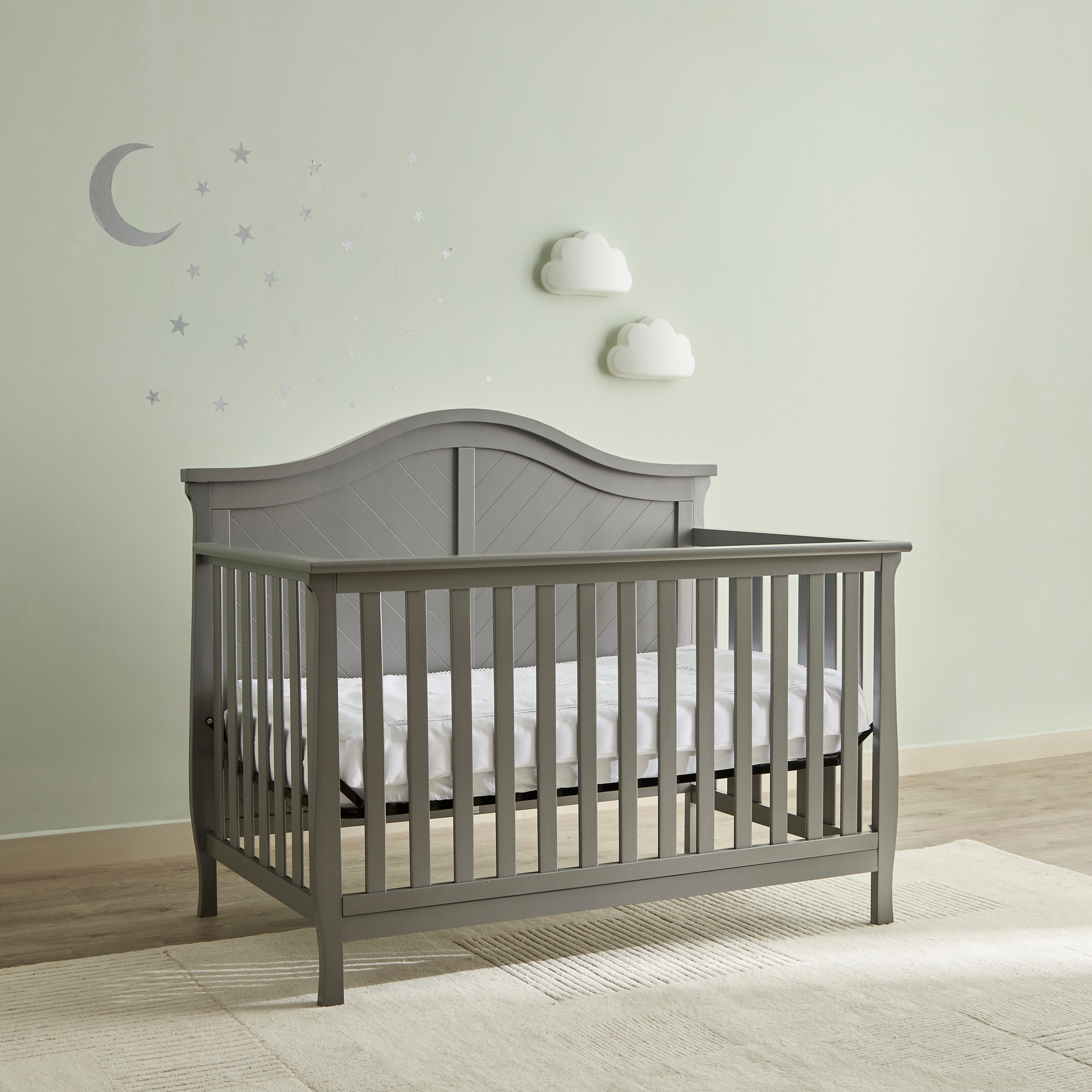 Juniors Solid Piper Crib with Convertible Design and Adjustable Height (Up to 5 years)-baby-nursery-furniture-cribsandbeds-babycribs-image-3