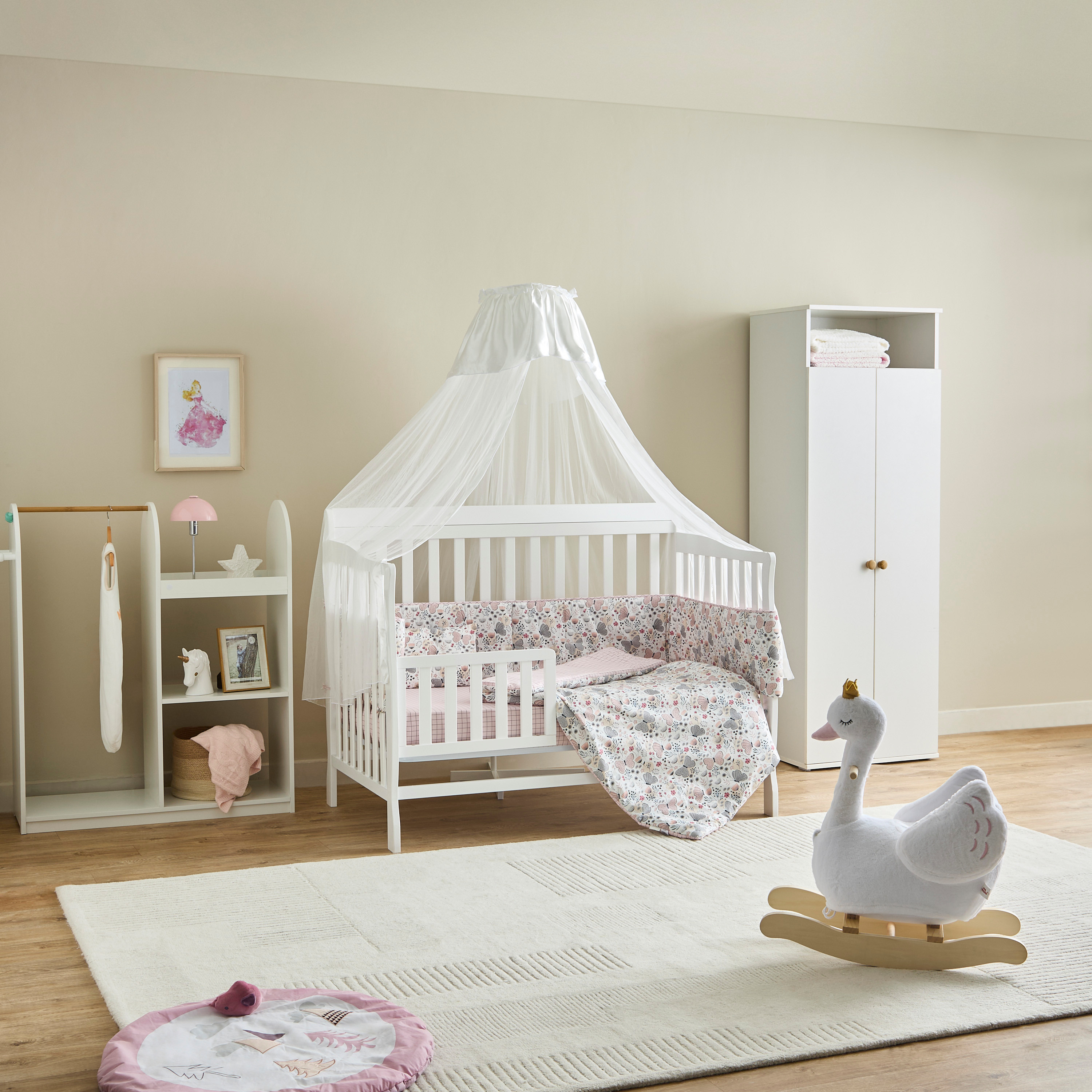 Juniors Solid Hudson Crib with Convertible Design and Adjustable Height (Up to 5 years)-baby-nursery-furniture-cribsandbeds-babycribs-image-13