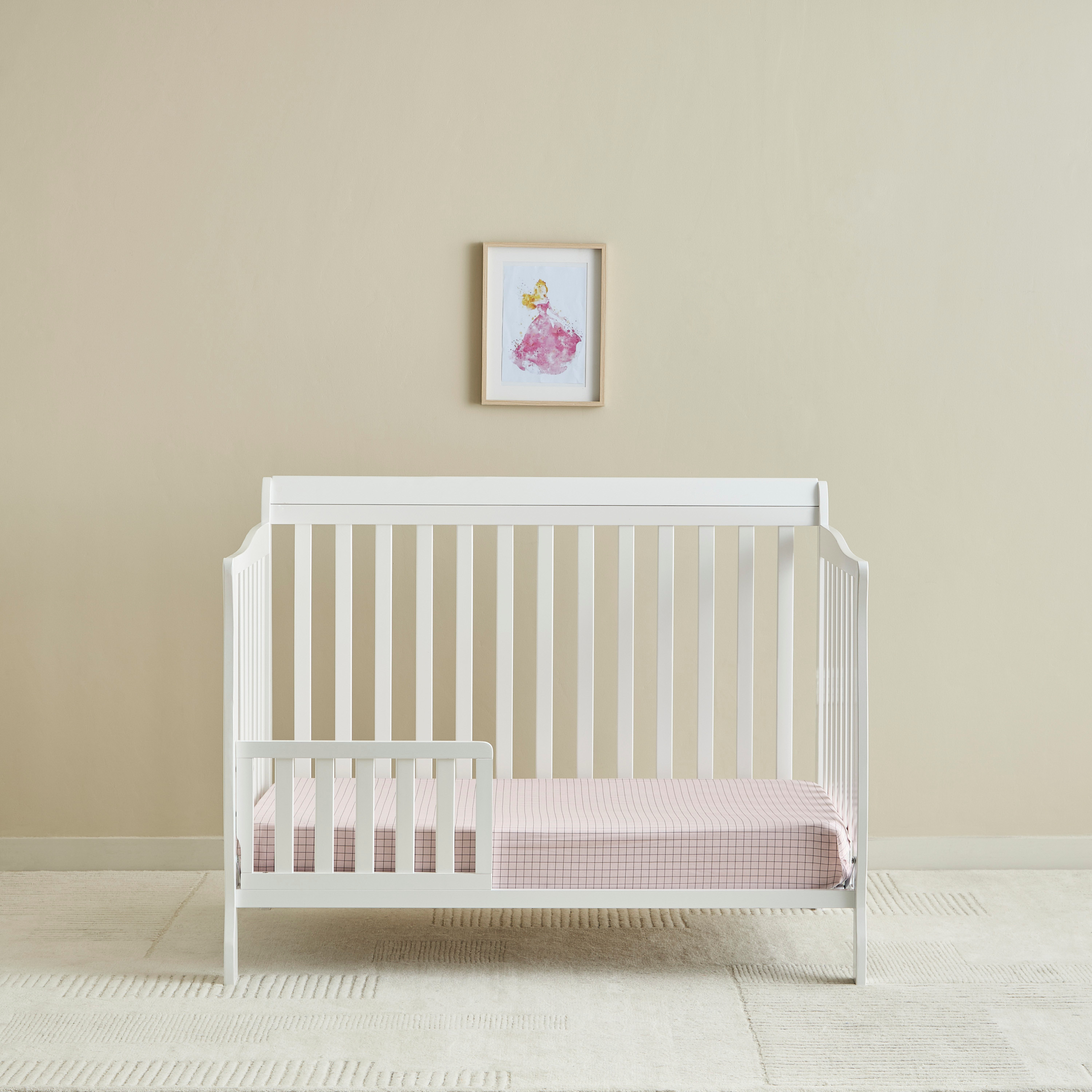 Juniors Solid Hudson Crib with Convertible Design and Adjustable Height (Up to 5 years)-baby-nursery-furniture-cribsandbeds-babycribs-image-7