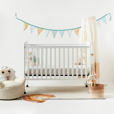 Juniors Solid Everly Crib with Wheels