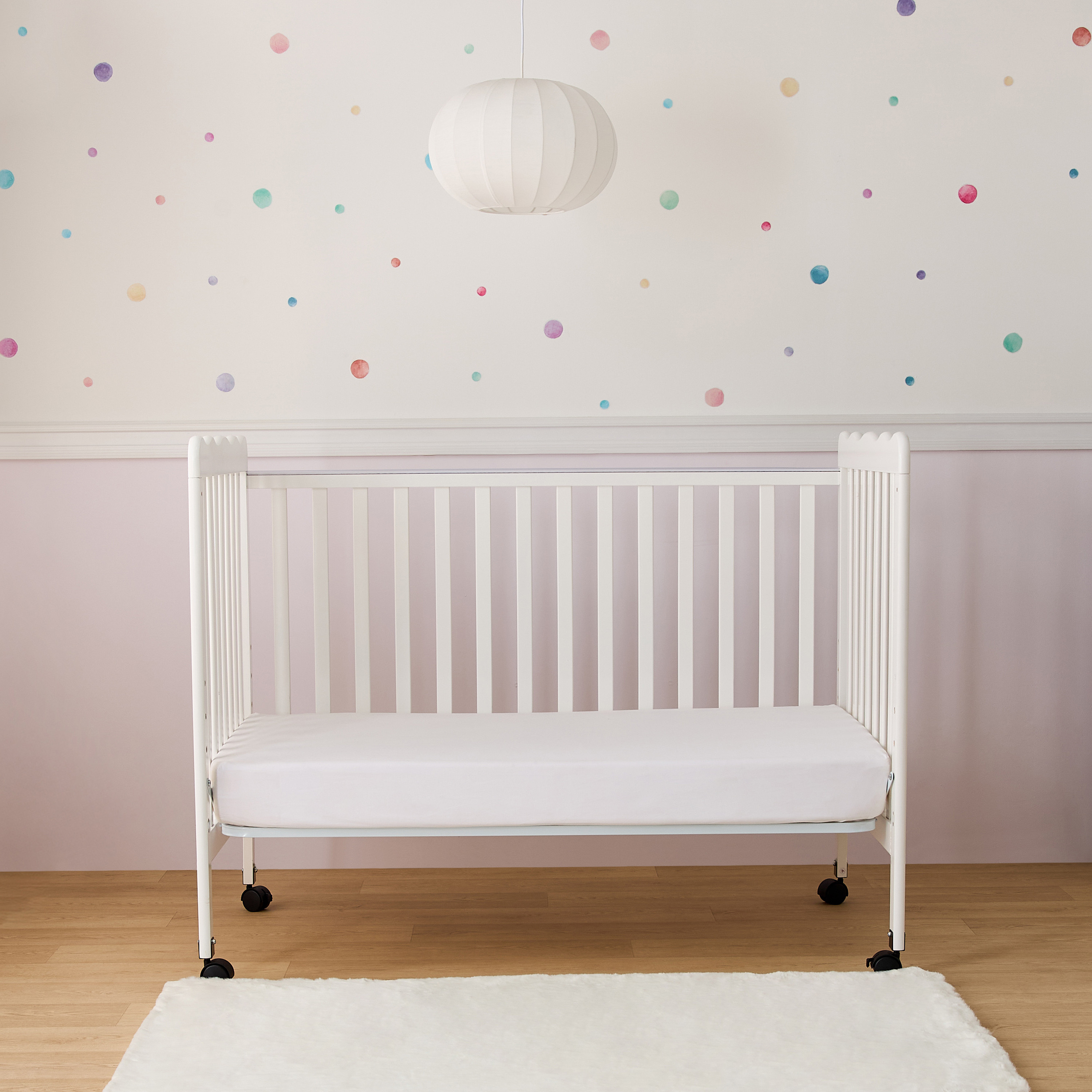 Juniors Solid Everly Crib with Wheels-baby-nursery-furniture-cribsandbeds-babycribs-image-6