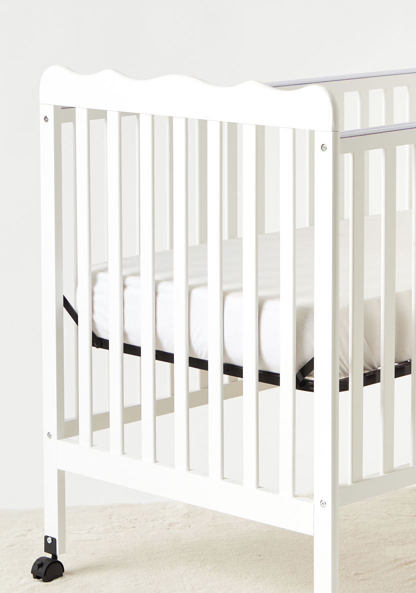 Juniors Solid Everly Crib with Wheels-Baby Cribs-image-7