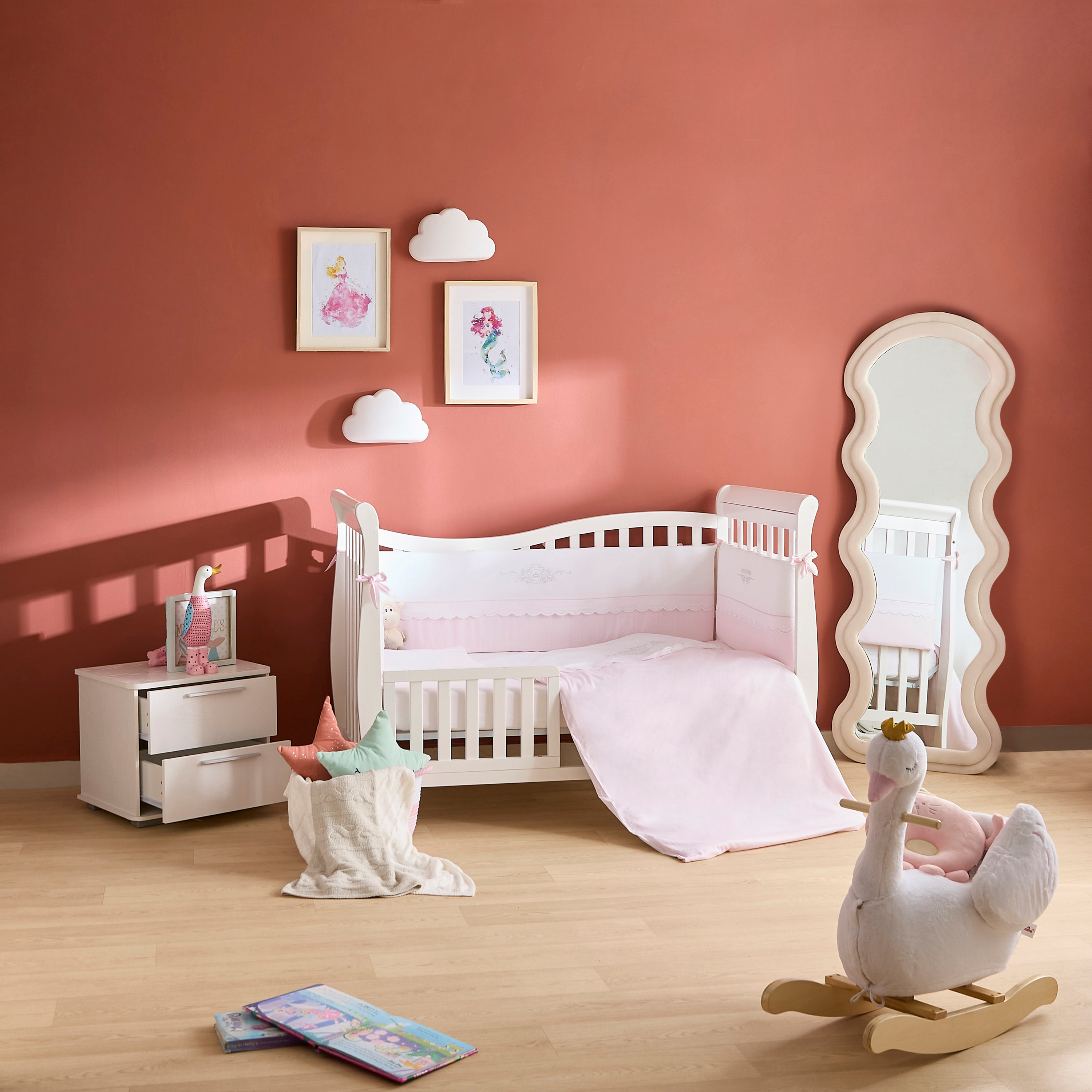 Juniors Diana Solid Crib with Adjustable Height (Up to 5 years)-baby-nursery-furniture-cribsandbeds-babycribs-image-14
