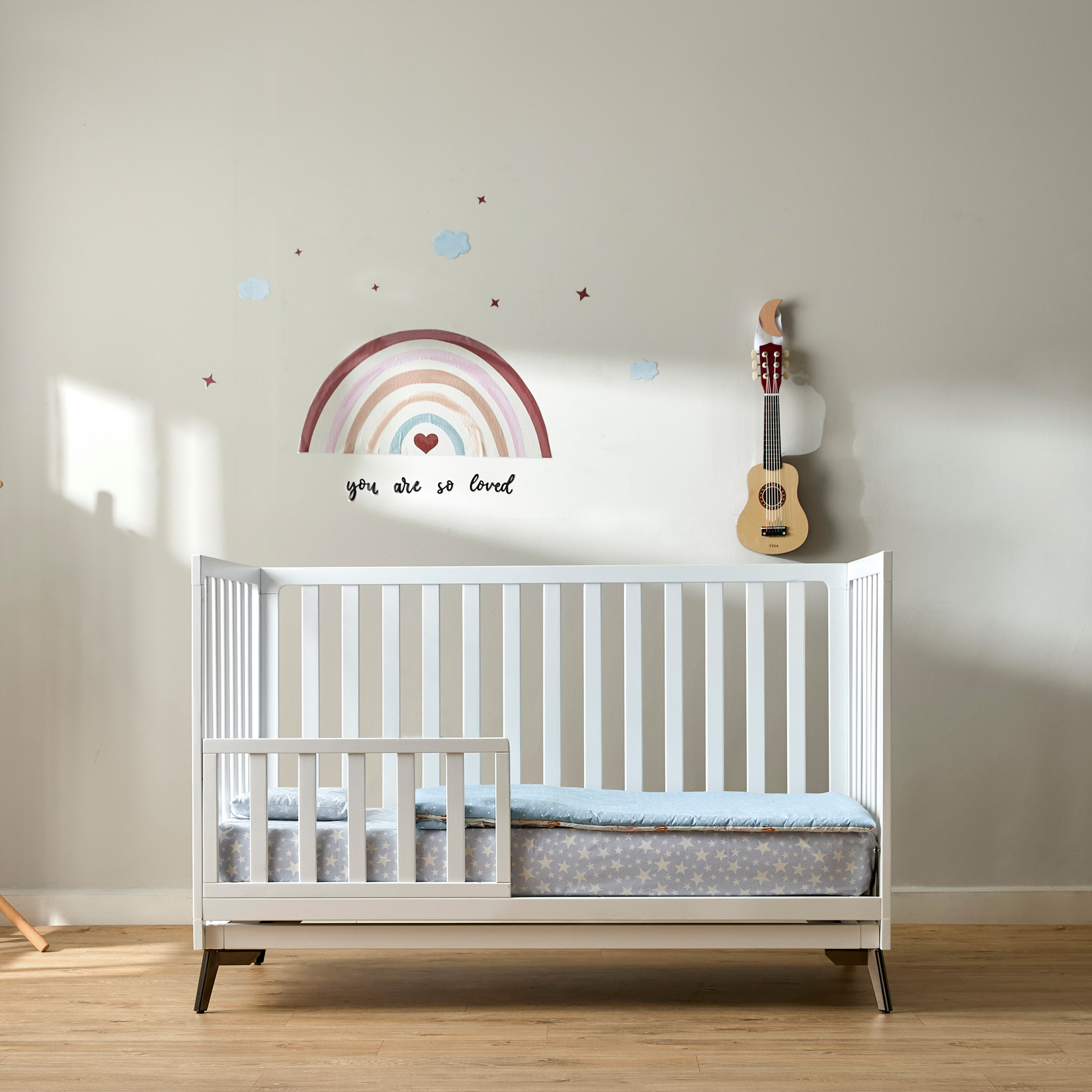 Juniors Austin Crib with Convertible Design and Adjustable Height (Up to 5 years)-baby-nursery-furniture-cribsandbeds-babycribs-image-12