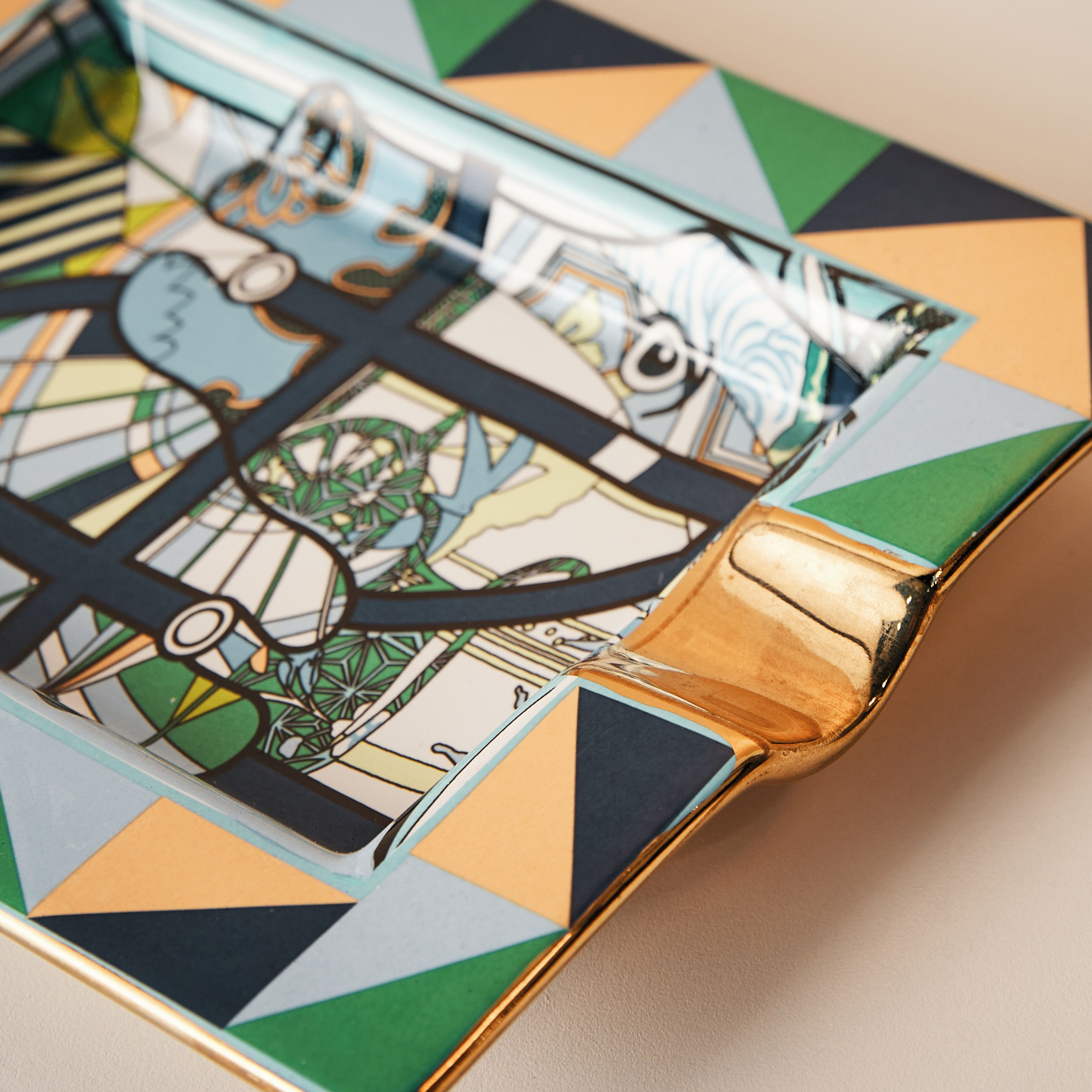 Printed Ceramic Ashtray-household-dining-shopbysolutions-ashtrays-image-3