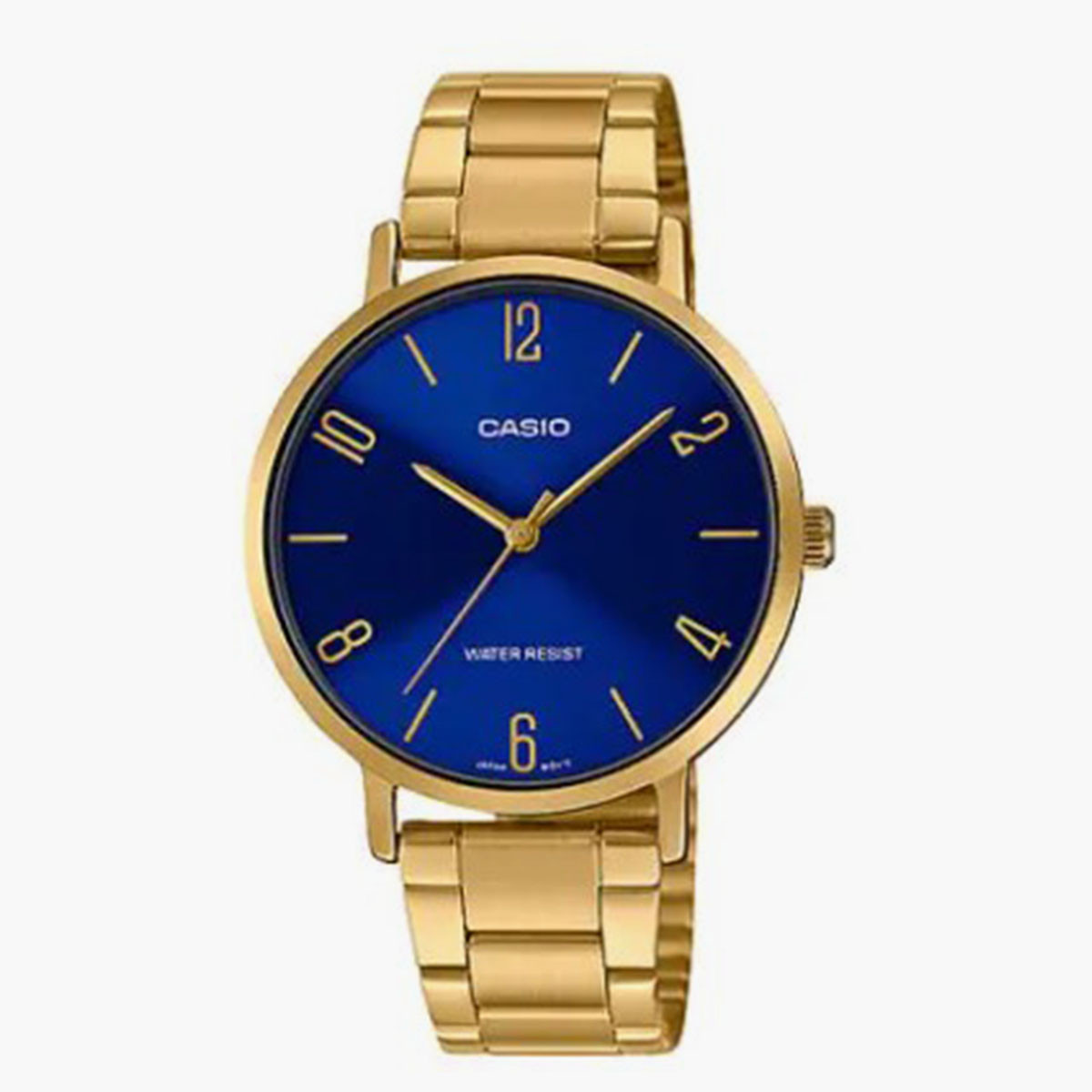 ساعة انالوج من كاسيو للنساء بسوار ذهبي - LTP-VT01G-2BUDF-women-watchesandjewellery-watches-image-1
