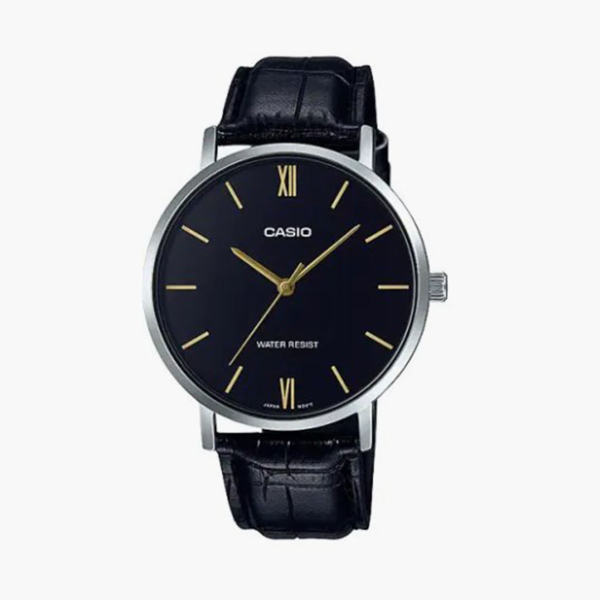 ساعة انالوج من كاسيو للرجال بسوار اسود - MTP-VT01L-1BUDF-men-watchesandjewellery-watches-image-1