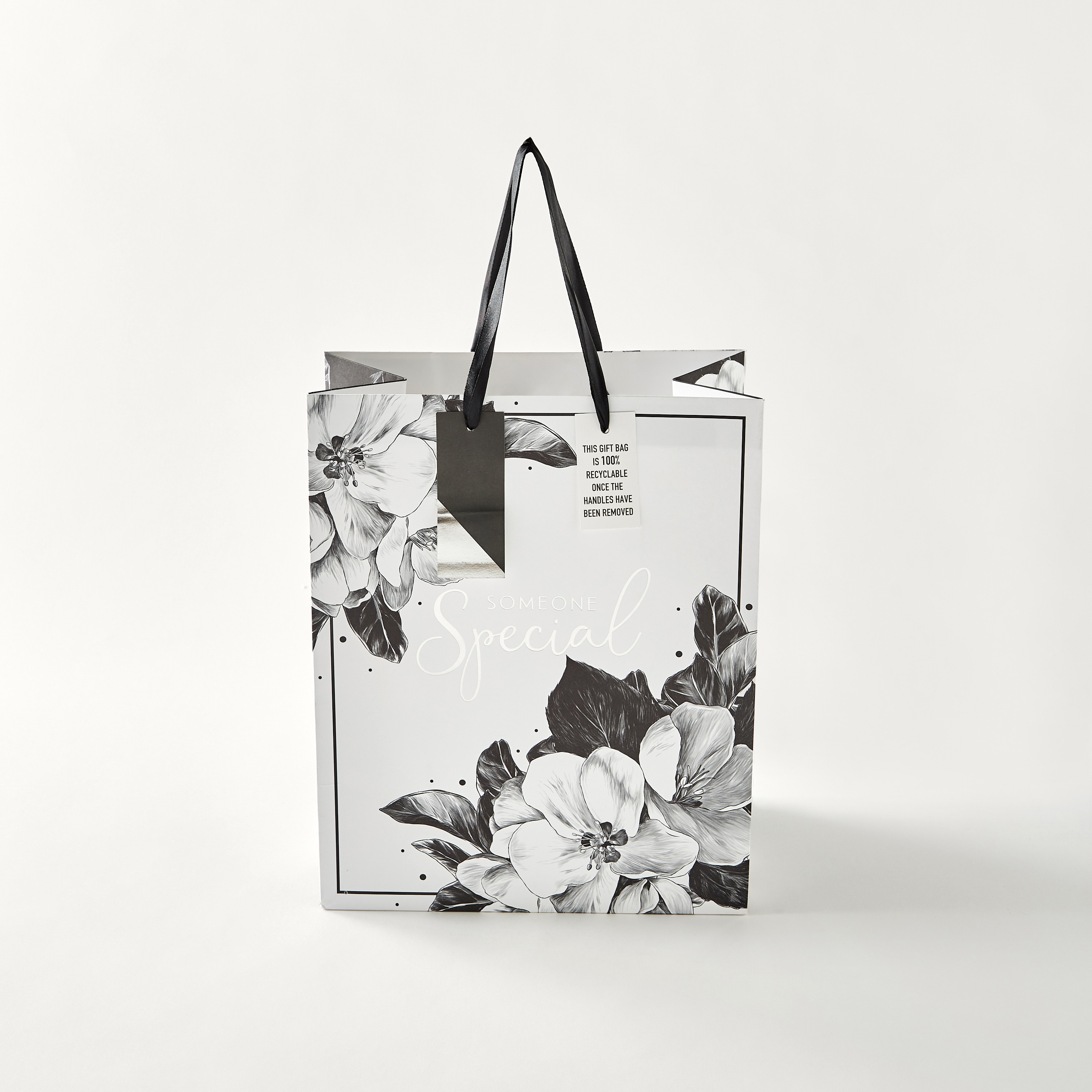 Findz Eurowrap Floral Print Paper Gift Bag - Large-household-giftingaccessories-giftings-image-2