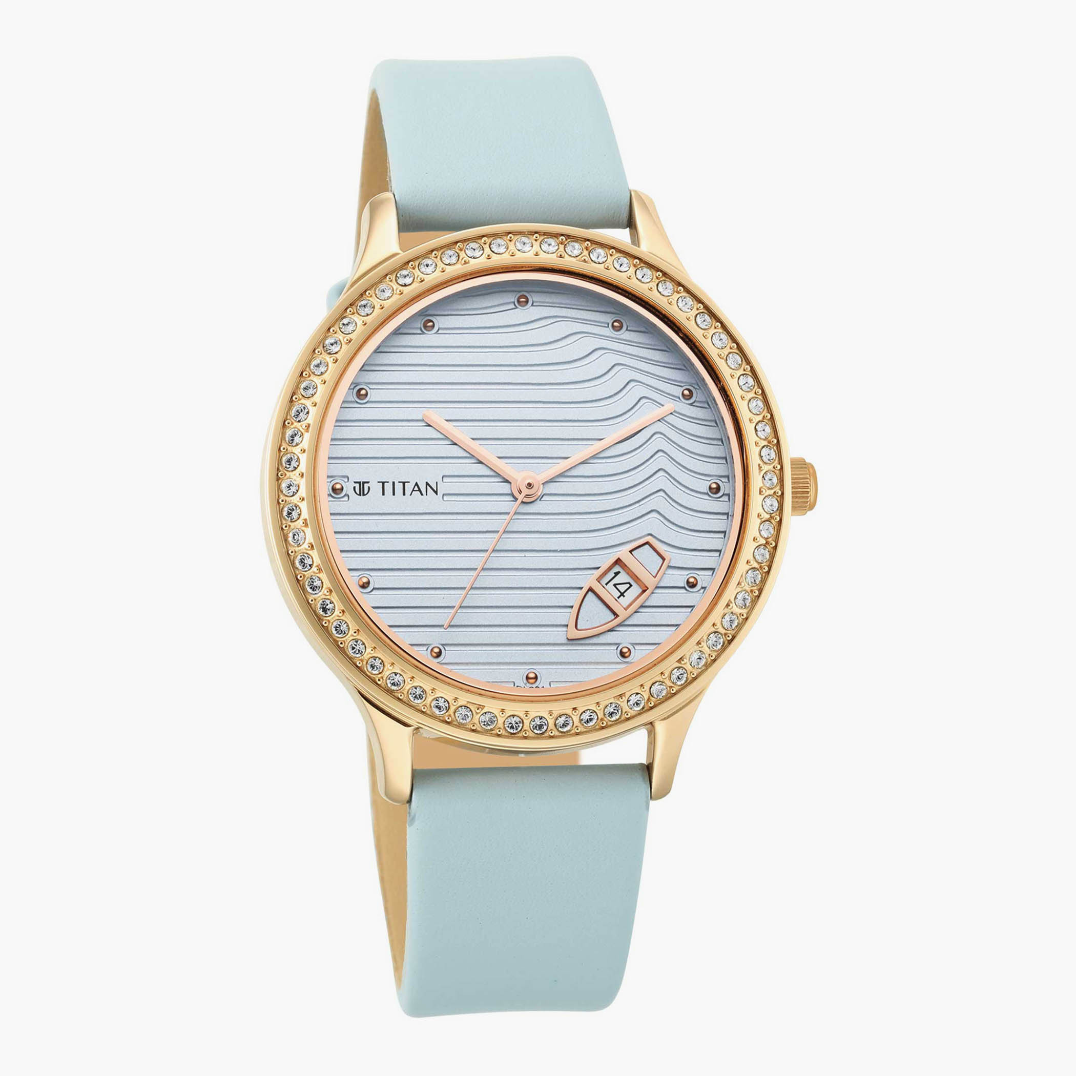 Titan ladies hot sale watch design