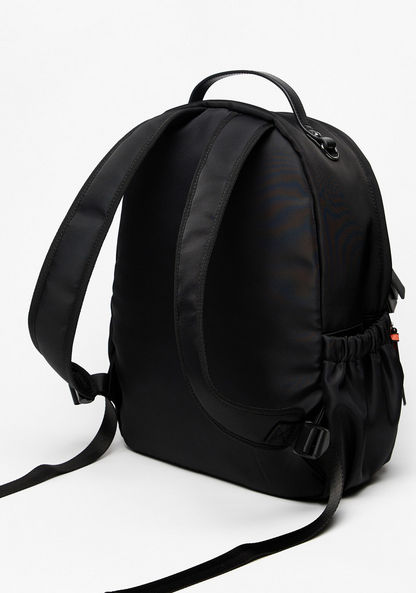 Lee Cooper Solid Backpack with Adjustable Shoulder Straps