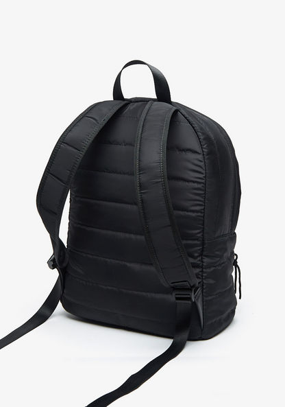 Lee Cooper Quilted Backpack with Adjustable Shoulder Straps