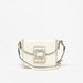 Celeste Textured Crossbody Bag with Stone Embellished Buckle and Top Handle-Women%27s Handbags-thumbnail-1