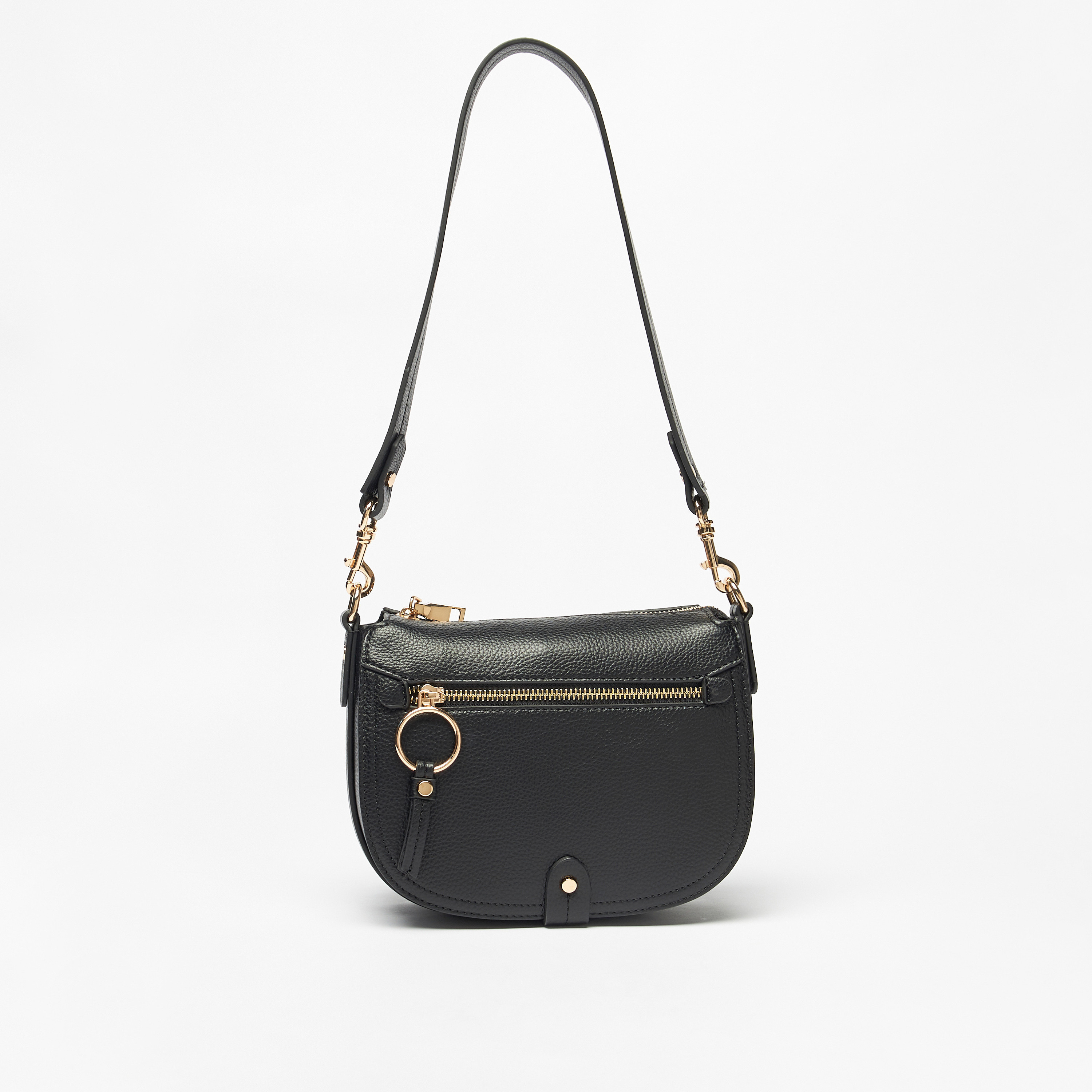 Black crossbody bag with best sale removable strap