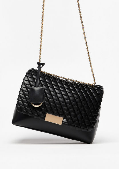 Jane Shilton Quilted Crossbody Bag with Chain Strap