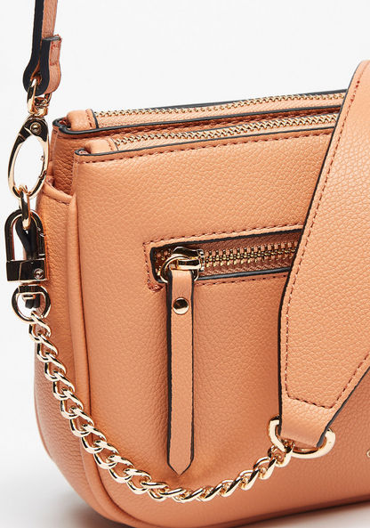 Celeste Crossbody Bag with Adjustable Strap and Zip Closure-Women%27s Handbags-image-3