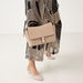 Celeste Solid Shoulder Bag with Adjustable Strap and Twist Lock Closure-Women%27s Handbags-thumbnailMobile-0