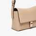 Celeste Solid Shoulder Bag with Adjustable Strap and Twist Lock Closure-Women%27s Handbags-thumbnailMobile-4