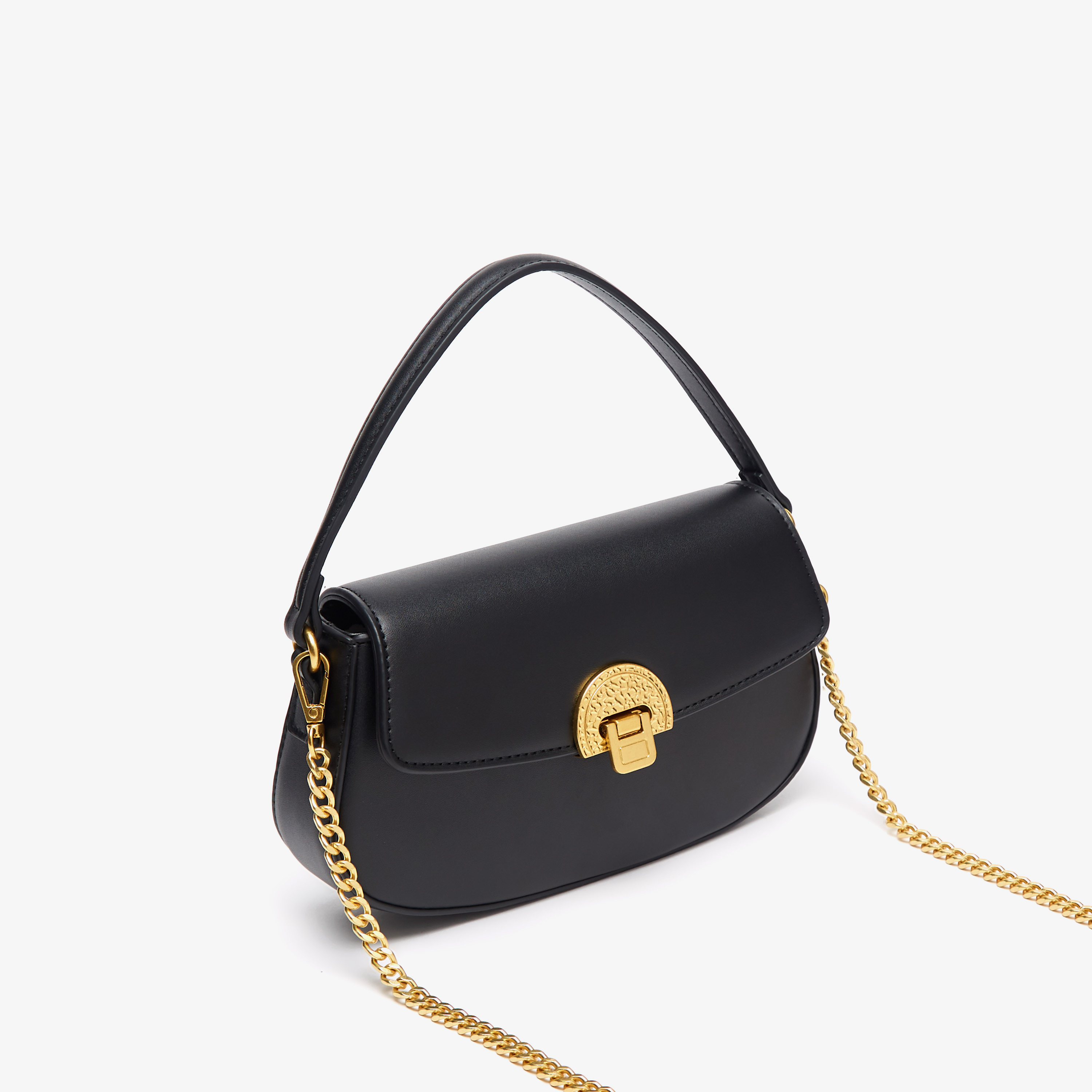شنطة كروس بودي سادة بحزام سلسلة من سيليست-women-bagsandwallets-handbags-image-4
