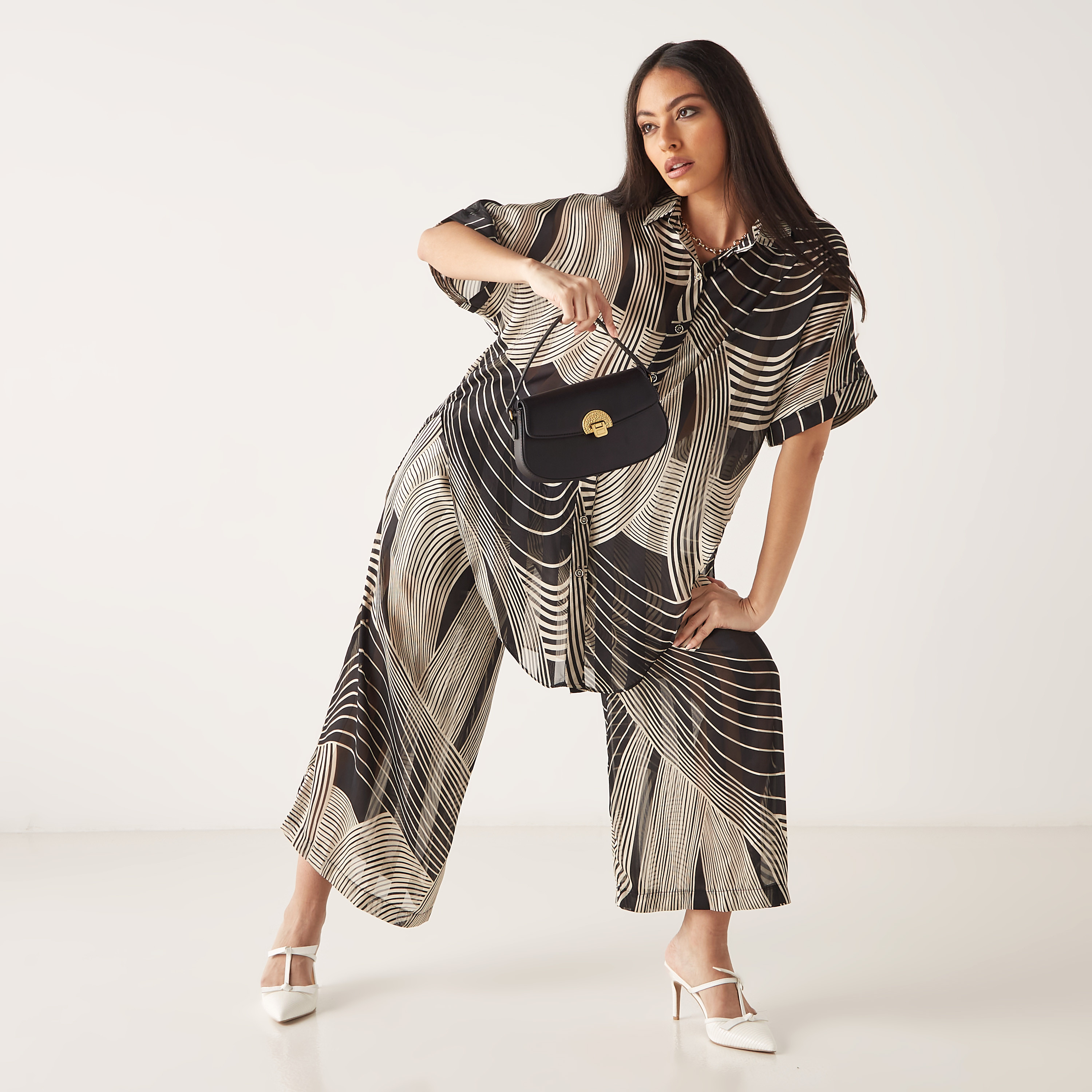 شنطة كروس بودي سادة بحزام سلسلة من سيليست-women-bagsandwallets-handbags-image-6