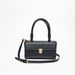 Celeste Solid Satchel Bag with Detachable Strap and Clasp Closure-Women%27s Handbags-thumbnail-0