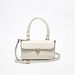 Celeste Solid Satchel Bag with Detachable Strap and Clasp Closure-Women%27s Handbags-thumbnail-1