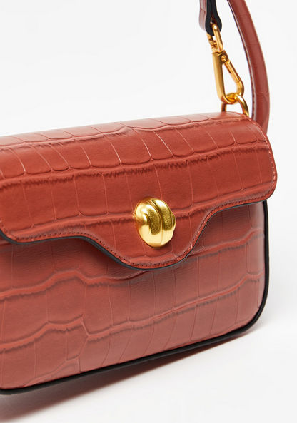 Celeste Textured Shoulder Bag with Detachable Strap-Women%27s Handbags-image-4