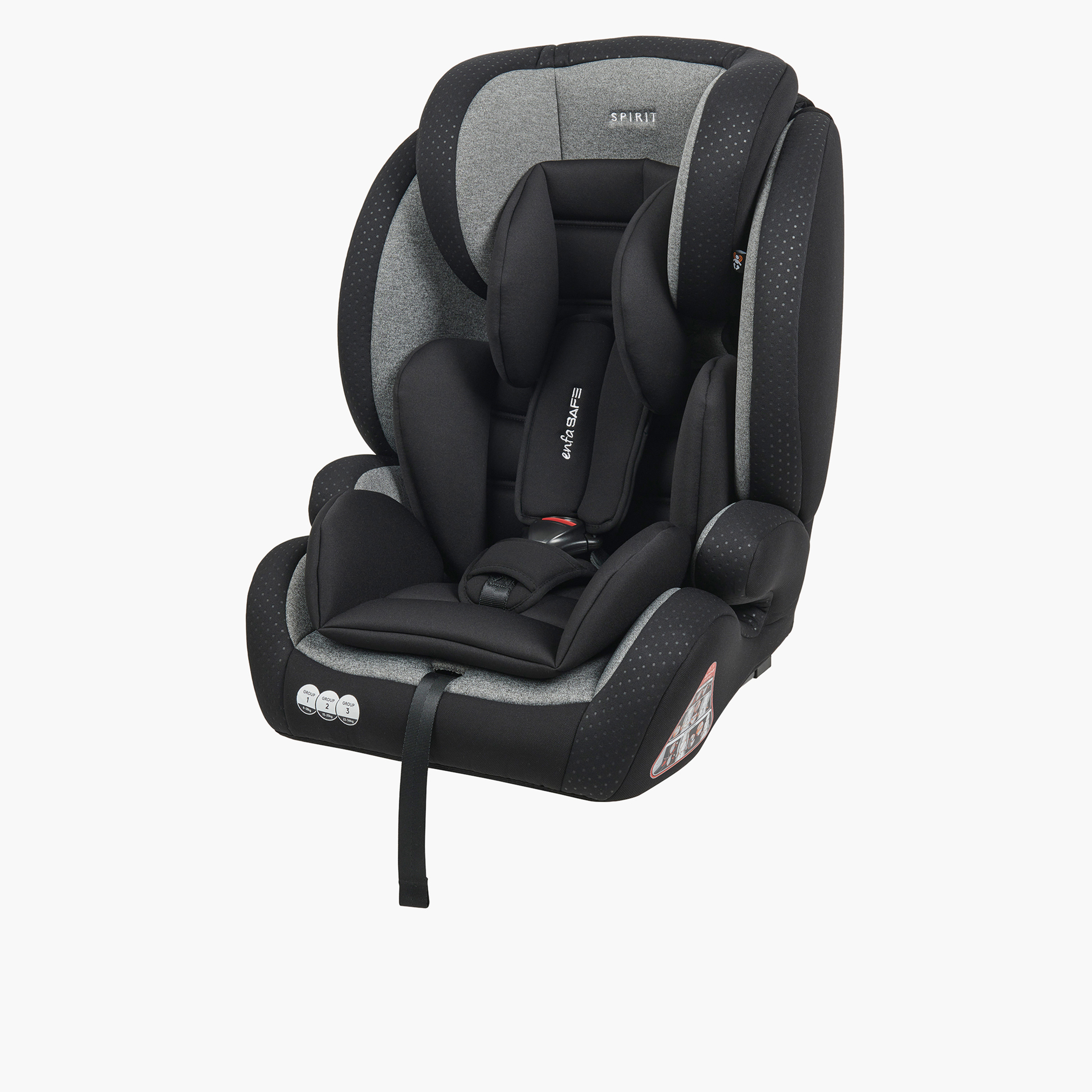 Car seat hot sale no isofix