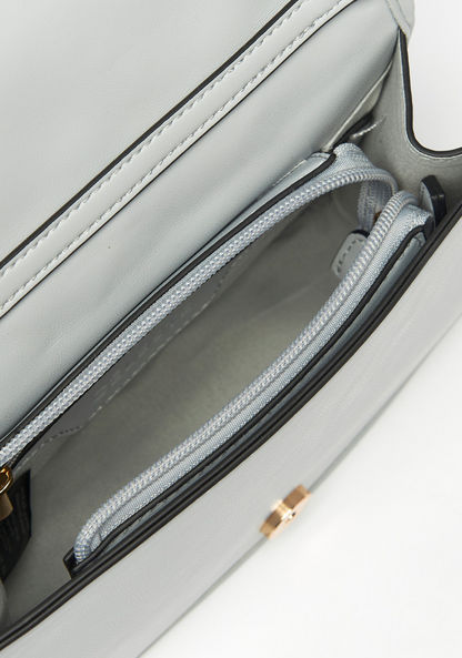 Celeste Textured Crossbody Bag with Removable Strap and Metallic Trim-Women%27s Handbags-image-5