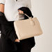 Celeste Monogram Embossed Tote Bag with Handle Zip Closure-Women%27s Handbags-thumbnailMobile-0