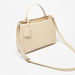 Celeste Monogram Embossed Tote Bag with Handle Zip Closure-Women%27s Handbags-thumbnail-2