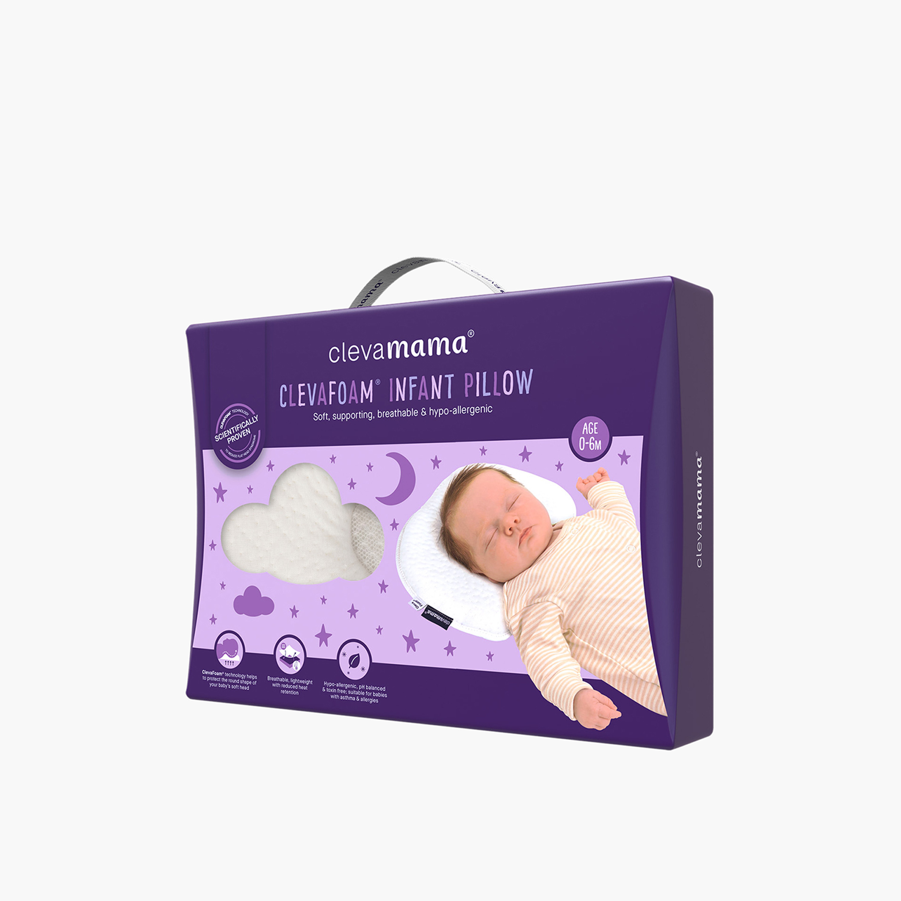 ClevaMama Infant Foam Pillow-baby-nursery-babybedding-image-7